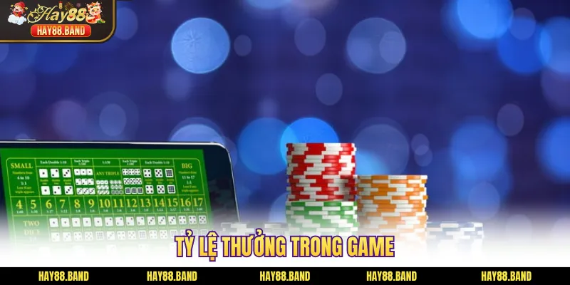 Tỷ lệ thưởng trong game Tỷ lệ thưởng trong game